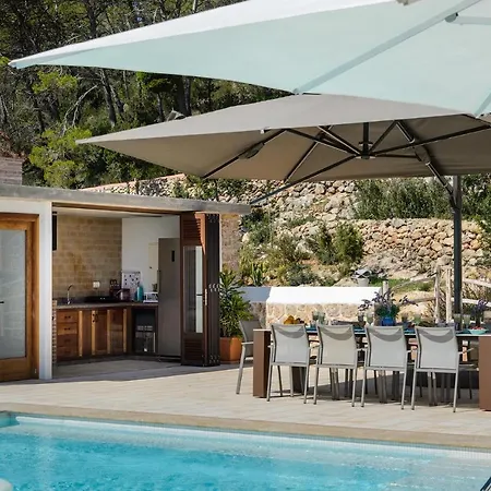 New! Can Prats Deluxe Heated Pool Villa Santa Eularia des Riu
